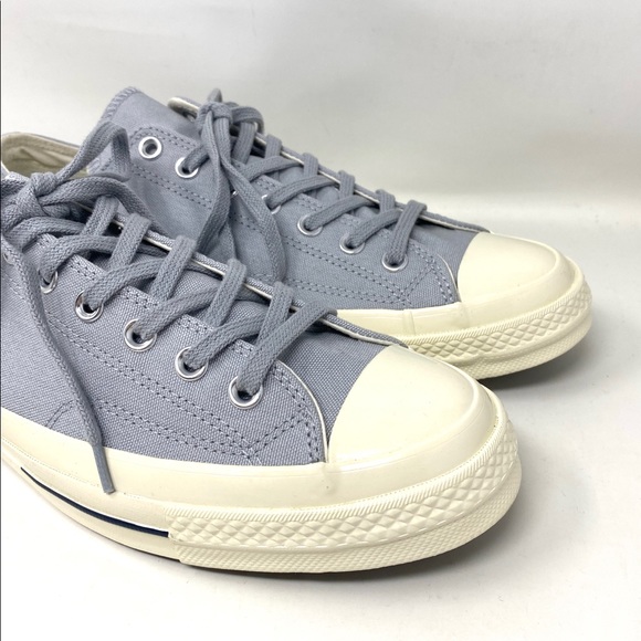 Converse Chuck 70 Shoes Men's Low Top Wolf Grey Canvas Size Sneakers 160496C - Picture 4 of 10